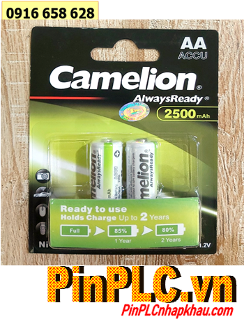 Camelion NH-AA2500ARBP2, Pin sạc AA2500mAh 1.2v Camelion AlwaysReady NH-AA2500ARBP2 chính hãng (Loại vỉ 2viên)